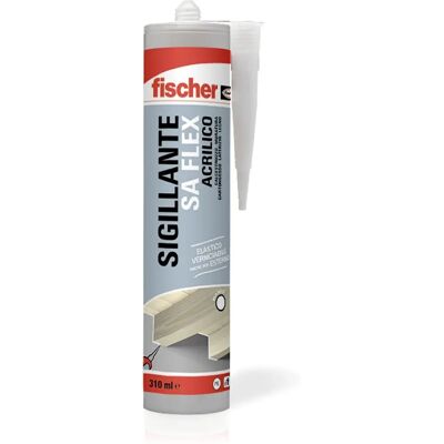 Fischer - Sigillante elastico sa flex Bianco - Facciate, Giunti, Cartongesso, Calcestruzzo, Legno Fischer - Sigillante elastico sa flex Bianco - Facciate, Giunti, Cartongesso, Calcestruzzo, Legno