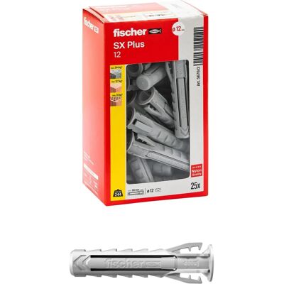 Kołek nylonowy Fischer 12x60mm - Uniwersalne mocowanie - Duża nośność Kołek nylonowy Fischer 12x60mm - Uniwersalne mocowanie - Duża nośność