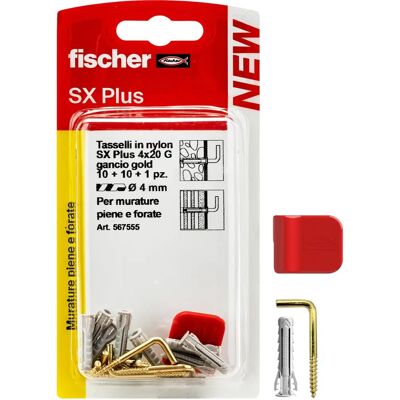 Fischer Wandplug Grijs - Nylonversterkt voor Beton & Baksteen Fischer Wandplug Grijs - Nylonversterkt voor Beton & Baksteen