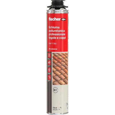 Fischer - PUP T 750 - 750 ml - per tegole e coppi - Schiuma poliuretanica Fischer - PUP T 750 - 750 ml - per tegole e coppi - Schiuma poliuretanica