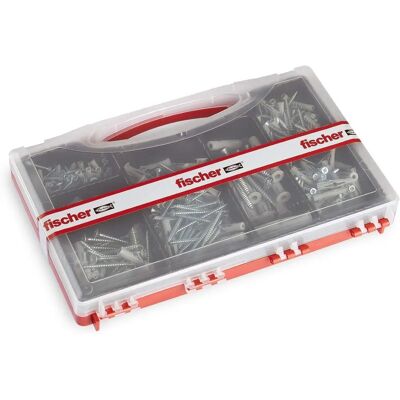 Fischer Wall Plug Kit - Nylon Assorted Set for Secure Fixings Fischer Wall Plug Kit - Nylon Assorted Set for Secure Fixings