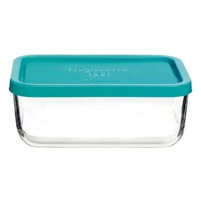 Bormioli Rocco Bormioli Lebensmittelbehälter - Rechteckig 1,1L Blau Bormioli Rocco Bormioli Lebensmittelbehälter - Rechteckig 1,1L Blau