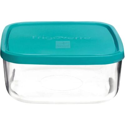 Bormioli Rocco - Contenitore quadrato 19x19x8 cm - Conserva cibo Bormioli Rocco - Contenitore quadrato 19x19x8 cm - Conserva cibo