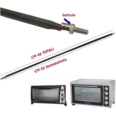 UNIVERSALE - Fornetto 48 cm - 550W - Elemento forno UNIVERSALE - Fornetto 48 cm - 550W - Elemento forno