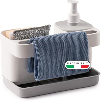 BIGHOUSE IT Ri-ordinello White Gray - Kitchen Organizer BIGHOUSE IT Ri-ordinello White Gray - Kitchen Organizer