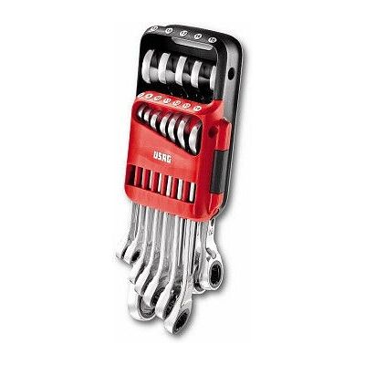 Usag 285 KA/DS12 - 12 Piece Set of Ratchet Combination Wrenches Usag 285 KA/DS12 - 12 Piece Set of Ratchet Combination Wrenches