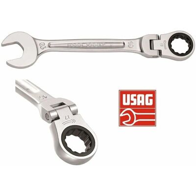 USAG U02856108 - Chiave a cricchetto regolabile 8mm - Chiave USAG U02856108 - Chiave a cricchetto regolabile 8mm - Chiave