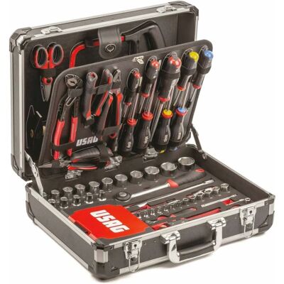 USAG Dewalt - Valigia con 181 pezzi - Set di manutenzione USAG Dewalt - Valigia con 181 pezzi - Set di manutenzione