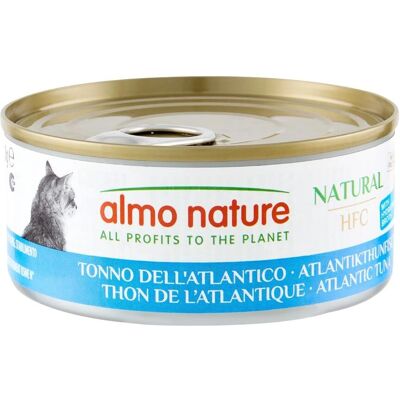 Almo Nature HFC Natural Atlanti tonhal macskaeledel - 24x150g Almo Nature HFC Natural Atlanti tonhal macskaeledel - 24x150g