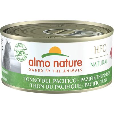 Almo Nature HFC Natural Tonhal macskák számára 150g - Konzer cicaeledel Almo Nature HFC Natural Tonhal macskák számára 150g - Konzer cicaeledel