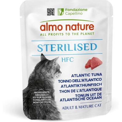 Almo Nature Cat Sterilised HFC Thun Atlantik 24x50g Almo Nature Cat Sterilised HFC Thun Atlantik 24x50g