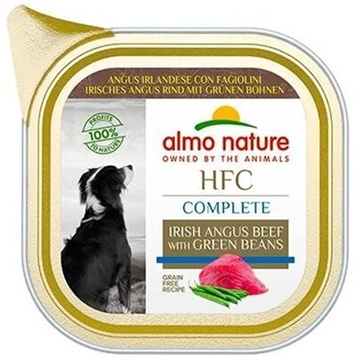 Almo Nature Angus Irlandese con Fagiolini Cibo per Cani - 85g Almo Nature Angus Irlandese con Fagiolini Cibo per Cani - 85g