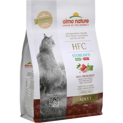 Almo Nature Nourriture sèche pour chats stérilisés - Bœuf Almo Nature Nourriture sèche pour chats stérilisés - Bœuf