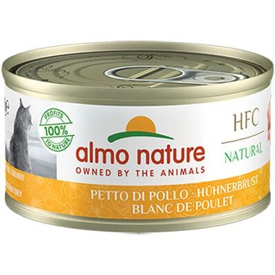 Almo Nature Macskaeledel Csirkével - Természetes, Nedves, 70g Almo Nature Macskaeledel Csirkével - Természetes, Nedves, 70g