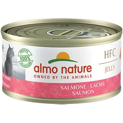 Almo Nature Macskaeledel - Lazac & Különböző Ízek - 70g Almo Nature Macskaeledel - Lazac & Különböző Ízek - 70g