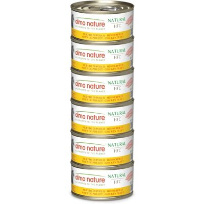 Almo Nature Csirke Multibuy - 48 x 70g - Macskaeledel Almo Nature Csirke Multibuy - 48 x 70g - Macskaeledel