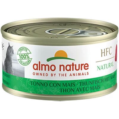 Almo Nature Macska HFC Természetes Tonhal és Kukorica - 70 g Almo Nature Macska HFC Természetes Tonhal és Kukorica - 70 g