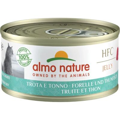 Almo Nature Jelly Forelle und Thunfisch Katzenfutter 70g - Natürlich, Ohne Zusätze Almo Nature Jelly Forelle und Thunfisch Katzenfutter 70g - Natürlich, Ohne Zusätze