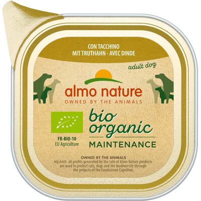 Almo Nature BioOrganic 12x100g Organiczna karma dla psów - Utrzymanie Almo Nature BioOrganic 12x100g Organiczna karma dla psów - Utrzymanie