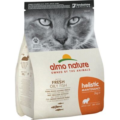 Almo Nature Fisch Trockenfutter für Katzen - 2kg Almo Nature Fisch Trockenfutter für Katzen - 2kg