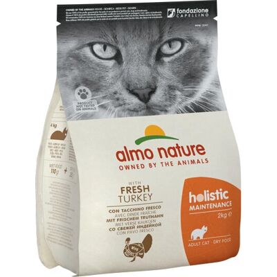 Almo Nature Comida seca para gatos - Pavo 2 kg Almo Nature Comida seca para gatos - Pavo 2 kg