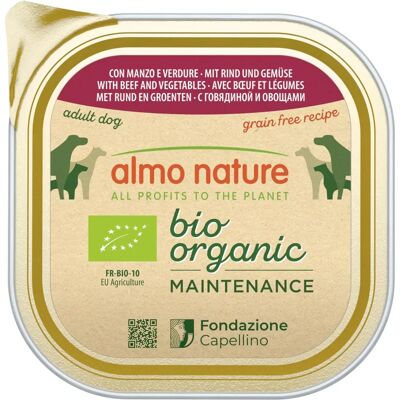 Almo Nature BioOrganic 27x300g Maintenance BioOrganique - Poulet, bœuf et veau bio Almo Nature BioOrganic 27x300g Maintenance BioOrganique - Poulet, bœuf et veau bio