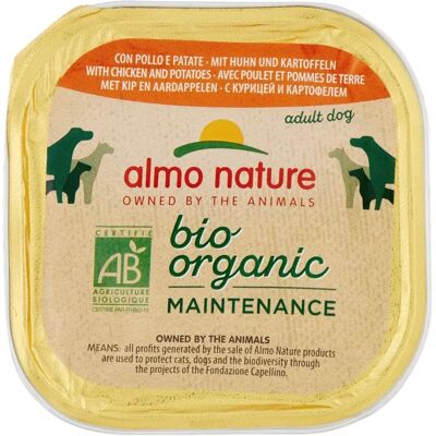 Almo Nature BioOrganic 9x300g Poulet & Pommes de terre Nourriture pour chiens Almo Nature BioOrganic 9x300g Poulet & Pommes de terre Nourriture pour chiens