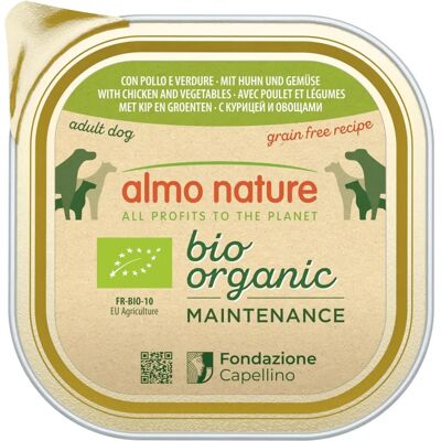 Almo Nature Cibo Umido Bio Organico per Cani - 300g Almo Nature Cibo Umido Bio Organico per Cani - 300g