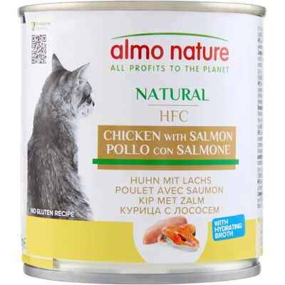 Almo Nature Comida húmeda natural para gatos - Sabores variados - 12/6 x 280 g Almo Nature Comida húmeda natural para gatos - Sabores variados - 12/6 x 280 g