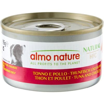 Almo Nature Kutyaeledel - Több ízesítésű 24x95g Tonhal és Csirke Almo Nature Kutyaeledel - Több ízesítésű 24x95g Tonhal és Csirke