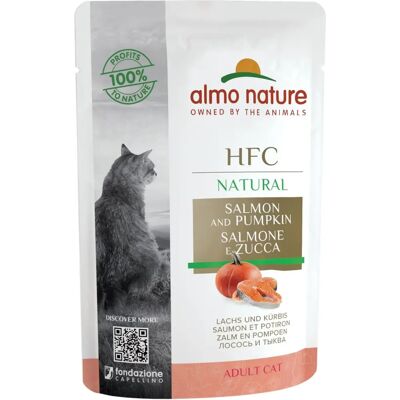 Almo Nature Macskaeledel - 55g zacskók, Természetes & Gluténmentes Almo Nature Macskaeledel - 55g zacskók, Természetes & Gluténmentes