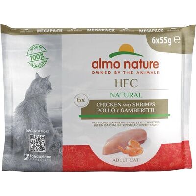 Jedzenie dla Kotów Almo Nature - Naturalne i Bezglutenowe - 6x55g Jedzenie dla Kotów Almo Nature - Naturalne i Bezglutenowe - 6x55g