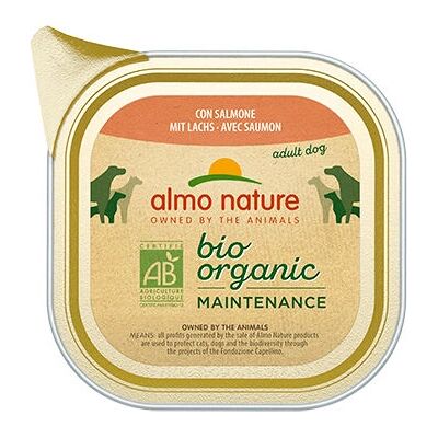 Almo Nature Cibo per cani Salmone - Biologico, Naturale, 100g Almo Nature Cibo per cani Salmone - Biologico, Naturale, 100g