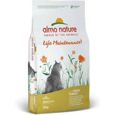 Almo Nature Holistic Indyk i ryż dla kotów - 12kg Almo Nature Holistic Indyk i ryż dla kotów - 12kg