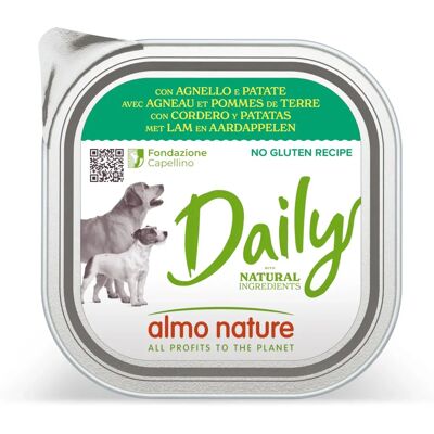 Almo Nature Daily Agnello e Patate - Cibo per Cani Almo Nature Daily Agnello e Patate - Cibo per Cani