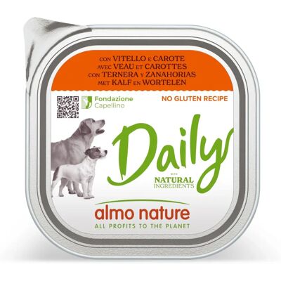 Almo Nature Daily Kutyaeledel Borjú és Répa - Kutyaeledel Almo Nature Daily Kutyaeledel Borjú és Répa - Kutyaeledel