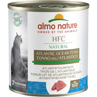 Almo Nature HFC Natural Atlantic Tuna Cat Adult Wet Food - 280g Almo Nature HFC Natural Atlantic Tuna Cat Adult Wet Food - 280g