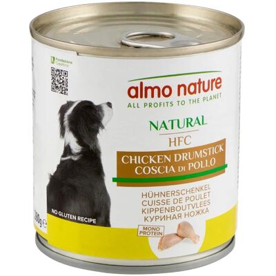 Almo Nature HFC Pollo Coscia per Cani - Pack 12x280g Almo Nature HFC Pollo Coscia per Cani - Pack 12x280g