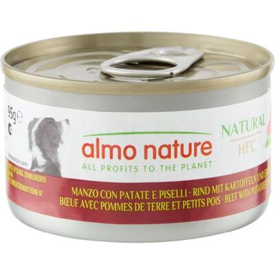 Almo Nature - Rind mit Kartoffeln & Erbsen - Hundefutter Almo Nature - Rind mit Kartoffeln & Erbsen - Hundefutter