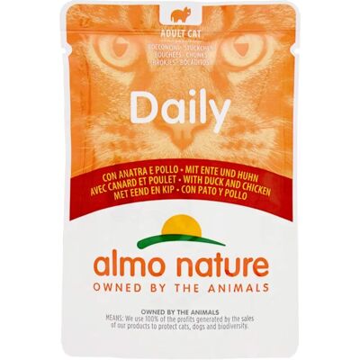 Almo Nature Anatra Pollo Cibo per Gatti - Completo e Naturale Almo Nature Anatra Pollo Cibo per Gatti - Completo e Naturale
