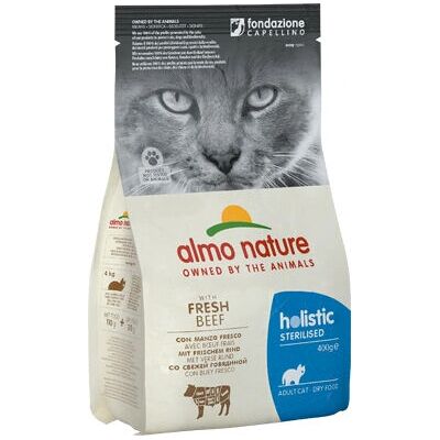 Almo Nature Cibo per Gatti Manzo - 400g - Naturale & Completo Almo Nature Cibo per Gatti Manzo - 400g - Naturale & Completo