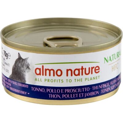 Almo Nature HFC Thunfisch Huhn Schinken Katzenfutter - 70g Almo Nature HFC Thunfisch Huhn Schinken Katzenfutter - 70g
