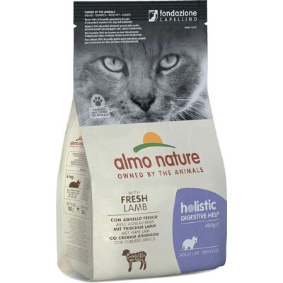 Almo Nature Crocchette per Gatti Adulti Agnello - Holistica 400g Almo Nature Crocchette per Gatti Adulti Agnello - Holistica 400g