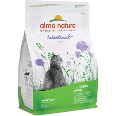 Almo Nature Holistic Bárány Macskatáp 2kg - Emésztés támogatás Almo Nature Holistic Bárány Macskatáp 2kg - Emésztés támogatás