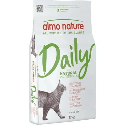 Almo Nature Cibo Secco Mantenimento Gatti Tonno Salmone 12kg Almo Nature Cibo Secco Mantenimento Gatti Tonno Salmone 12kg