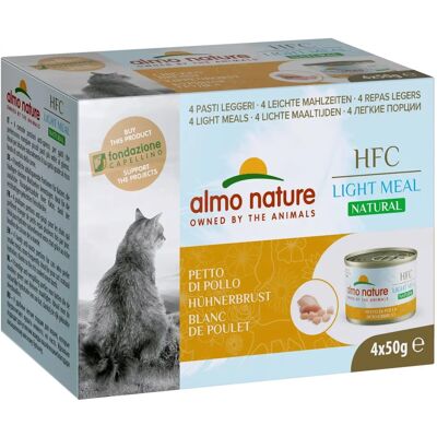 Almo Nature HFC Light Naturale Cibo per Gatti - 24x50g, 4x50g, 50g Almo Nature HFC Light Naturale Cibo per Gatti - 24x50g, 4x50g, 50g