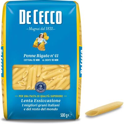 De Cecco Penne Rigate - Pasta 500 g De Cecco Penne Rigate - Pasta 500 g