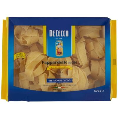De Cecco Pappardelle 500g - Pâtes - Publicité De Cecco Pappardelle 500g - Pâtes - Publicité
