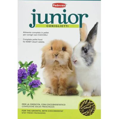 Padovan Coniglietti Junior - 850g Alimento per animali Padovan Coniglietti Junior - 850g Alimento per animali