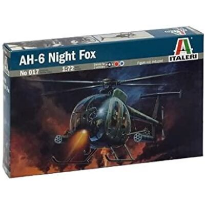 ITALERI 1/72 AH-6 NIGHT FOX Model samolot i helikopter ITALERI 1/72 AH-6 NIGHT FOX Model samolot i helikopter